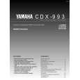 YAMAHA CDX-993 Owners Manual