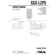 SONY SSXLZP5 Manual de Servicio