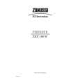 ZANUSSI ZEF100W Owners Manual