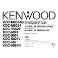 KENWOOD KDC-M6024 Instrukcja Obsługi