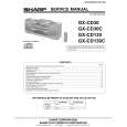 SHARP GX-CD30 Service Manual
