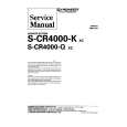 PIONEER SCR4000K XC Instrukcja Serwisowa