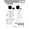 SONY XS70B Instrukcja Serwisowa