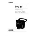 SONY PVV-1P VOLUME 2 Manual de Servicio