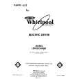 WHIRLPOOL LE9800XMW0 Catálogo de piezas