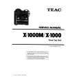 TEAC X1000M Service Manual