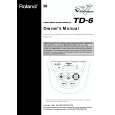ROLAND TD-6 Instrukcja Obsługi
