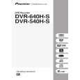 PIONEER DVR-640H-S/WPWXV Owners Manual