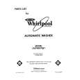 WHIRLPOOL LA5700XTM1 Catálogo de piezas