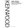 KENWOOD KRV7050 Owners Manual