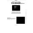 SONY KV-2648R Owners Manual