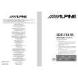ALPINE 3DE7887R Owners Manual