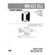 SONY WMA53 Service Manual