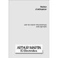 ARTHUR MARTIN ELECTROLUX AHO600W Owners Manual