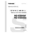 TOSHIBA RD-XS64SG Instrukcja Serwisowa
