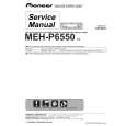 PIONEER MEH-P6550/ES Instrukcja Serwisowa