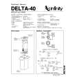 INFINITY DELTA-40 Service Manual
