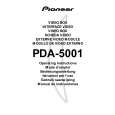 PIONEER PDA-5001/ZYVLPK Manual de Usuario