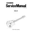 CASIO EG5 Instrukcja Serwisowa
