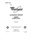WHIRLPOOL LA7001XTM1 Katalog Części