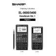 SHARP EL-9600 VOLUME 1 Owners Manual