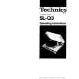 TECHNICS SL-Q3 Owners Manual