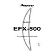 PIONEER EFX-500/WYS5 Owners Manual
