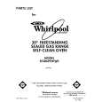 WHIRLPOOL SF386PEWW0 Parts Catalog WHIRLPOOL SF386PEWW0 Parts Catalog