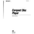 SONY CDP-397 Owners Manual