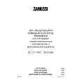 ZANUSSI ZK 21/11 ATO Owners Manual