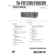 SONY TAFB820R Instrukcja Serwisowa