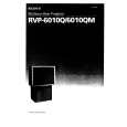 SONY RVP6010QM Owners Manual