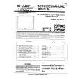 SHARP 29RX8 Service Manual