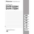PIONEER DVR-720H-S/WYXK Owners Manual