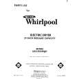 WHIRLPOOL LE5530XMW0 Catálogo de piezas