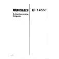 BLOMBERG KT14550-1 Instrukcja Obsługi