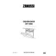 ZANUSSI ZDT5895 Owners Manual