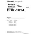 PIONEER PDK-1014/WL Manual de Servicio