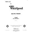 WHIRLPOOL EV130FXKW1 Catálogo de piezas