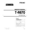 TEAC T-R670 Service Manual