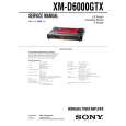 SONY XMD6000GTX Instrukcja Serwisowa