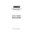 ZANUSSI ZCG7902XL Owners Manual