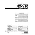 YAMAHA RX-V10 Instrukcja Serwisowa