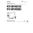 SONY KV-M1400D Manual de Usuario