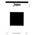 ZOPPAS PR553C Owners Manual