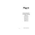 REX-ELECTROLUX RDS25S Manual de Usuario