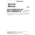 PIONEER KEH-P6800R-W/X1BEW Service Manual
