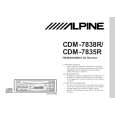 ALPINE CDM7838R Owners Manual