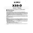 KAWAI X55 Owners Manual
