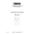 ZANUSSI FA4412 Owners Manual